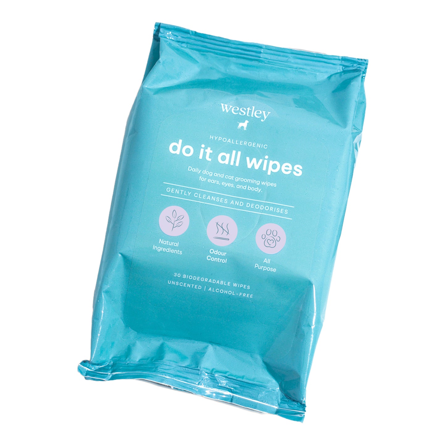 Westley • All-Purpose Biodegradable Grooming Wipes